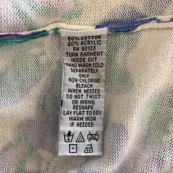 Bob Mackie Wearable Art Cardigan Sweater - Picture 9 of 10